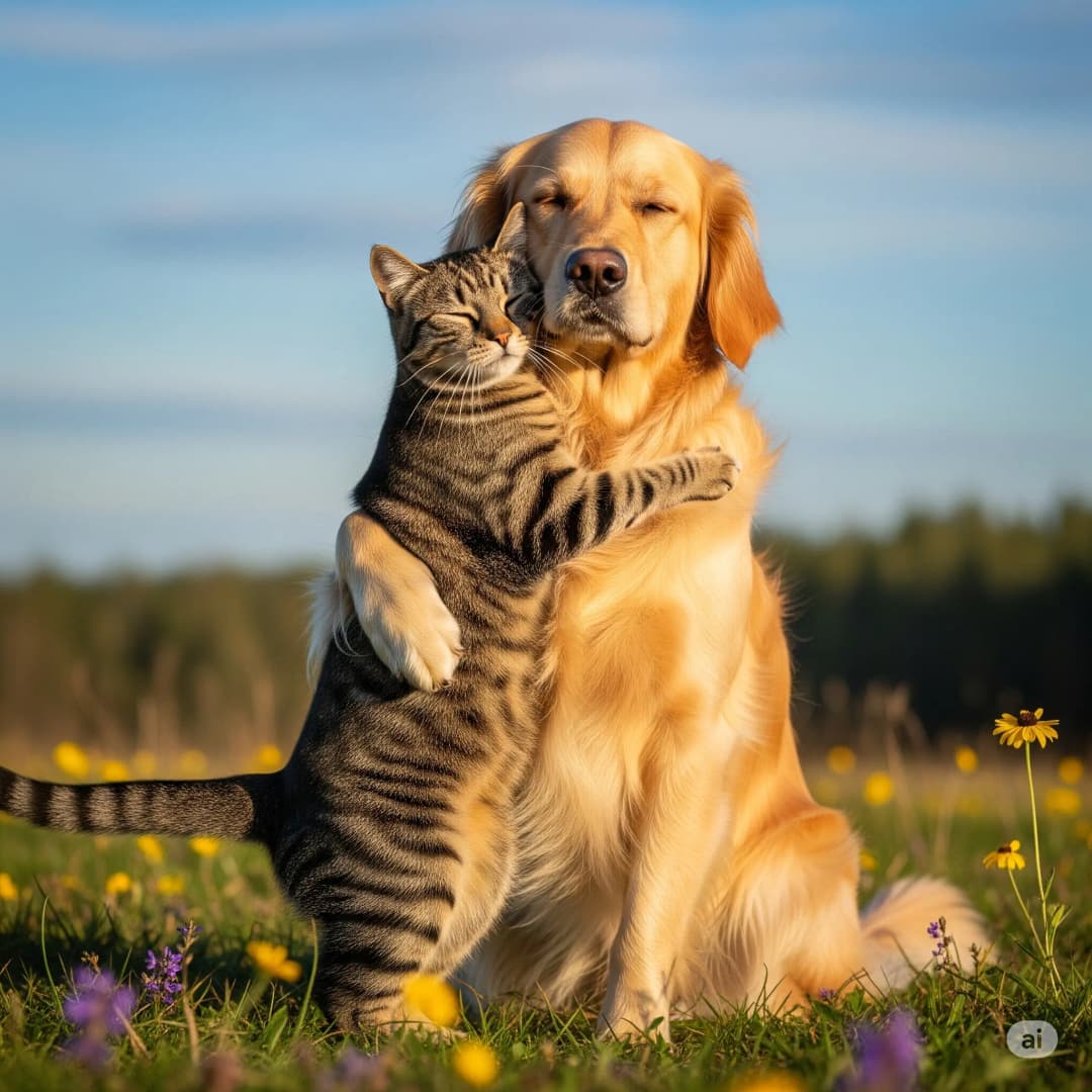 Mascotas felices y cuidadas